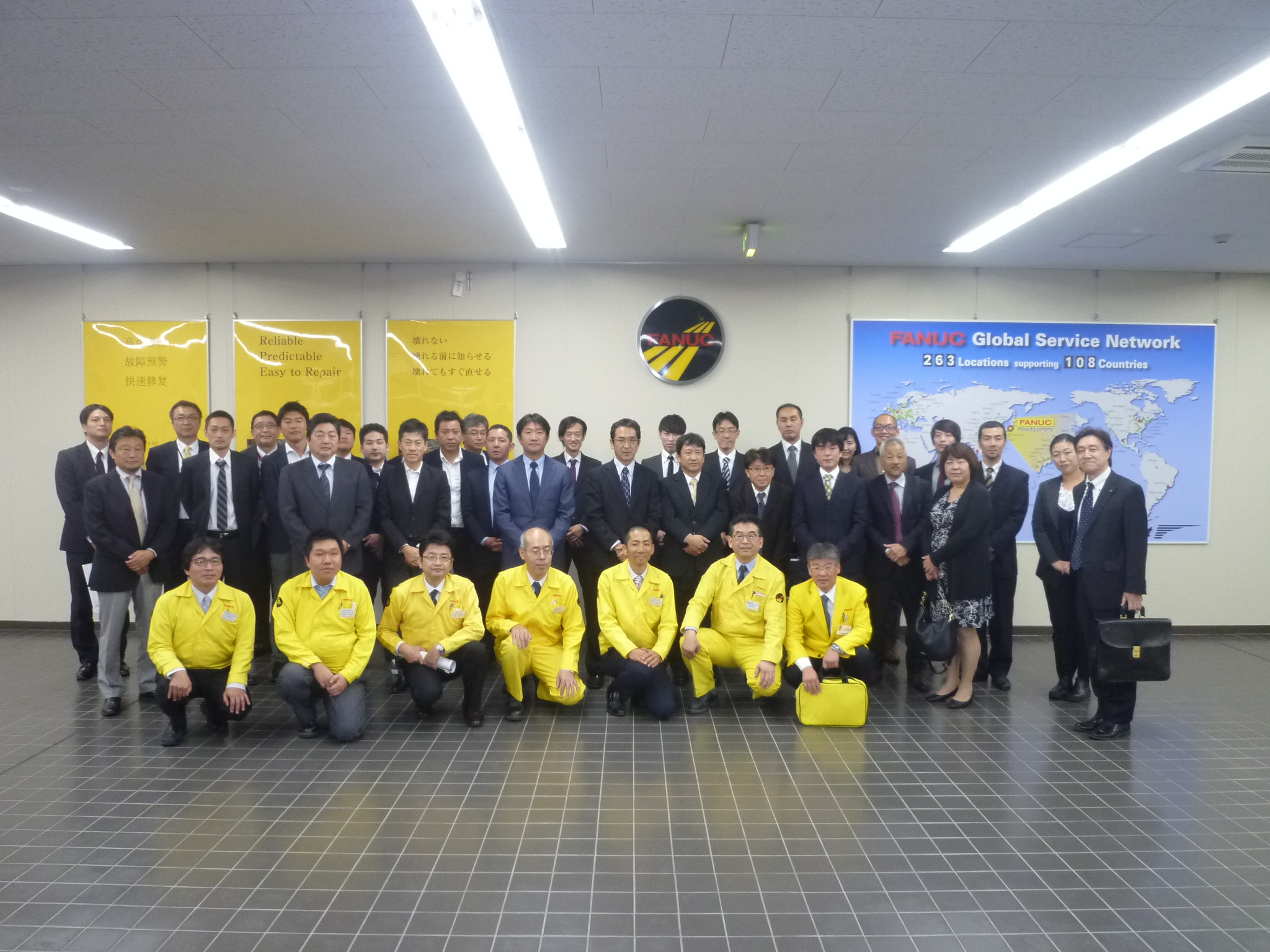 工場見学　ファナック(株)